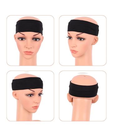 Mapofbeauty 3 Pack Yoga Headbands - Stretchy Cotton Hair Wraps for Sports Running & Gym (Black Dark Gray Gray) - Buy Online on GoSupps.com