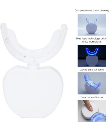 Teeth Whitening Accelerator Light - Wireless Cold Light & Mouth Tray | 360 Tooth Whitening Solution - Buy Online on GoSupps.com