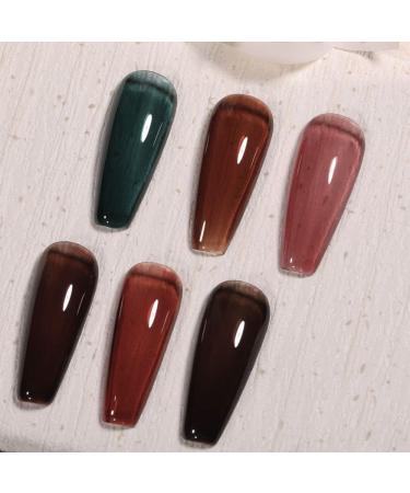 7.3ml UV Soak Off Gel Manicure Tool Varnishes Gel Nail Polish Transparent Jelly Tortoiseshell Glass Semi Permanent - (Color: 4) - Buy Online on GoSupps.com