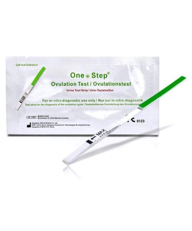 30 pieces one+step ovulation test with optimal sensitivity - fertility test for women - ovulation tests for ovulation 30 pieces (1 Pack)