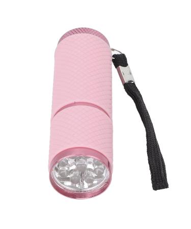 Shop Pink Flashlight Nail Lamp - LED Nail Dryer & Art Tool for Home Salon - Buy Online on GoSupps.com