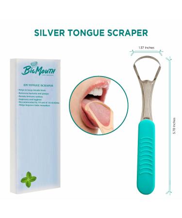 Big Mouth Tongue Scraper | Ultimate Oral Hygiene Tool for Fresh Breath & Taste - Shop Internationally - Buy Online on GoSupps.com