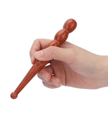 Premium Mahogany Foot & Hand Massage Stick - Deep Tissue Trigger Point Relief for Athletes & Runners | International Shipping Available - Buy Online on GoSupps.com