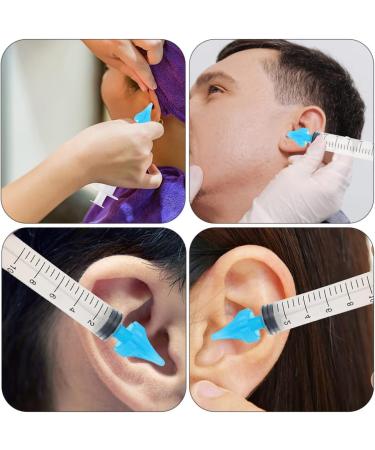 Healeved Ear Wax Removal Syringe Kit - 4Pcs Ear Cleaning Washer for Adults and Kids 10ML - Buy Online on GoSupps.com
