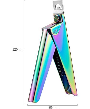 UNbit Nail Clipper U-Shaped Nail Clippers Straight Edge Acrylic Nail Clipper Tips Manicure Cutter Guillotine Cut False Profession Nails Tools(Color:Blu) - Buy Online on GoSupps.com