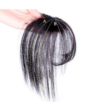 KingbeefLIU Wig Fashion 3D Air Fringe Ultrathin Seamless Fake Bang Wig Hair Extension Hairpiece Natural Color
