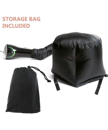 Adjustable Soft Bonnet Hood Hairdryer Attachment for Hand Held Hair Dryer - Ideal for Drying, Styling, Curling, Deep Conditioning - Buy Online on GoSupps.com
