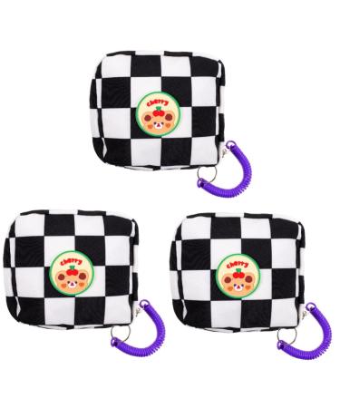 Healifty 3pcs Aunt's Towel Storage Bag Cutie Holder Mini Makeup Bag Wallets for Teen Girls Portable Pads Bags Feminine Pads Storage Tampons Bag Women Accessory Reusable Period Bag