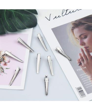 Buy 100 Pieces Silver Crocodile Hair Clips - Alligator Metal Hair Clips for Women & Girls | Perfect for Hairdressing & DIY Projects - Buy Online on GoSupps.com