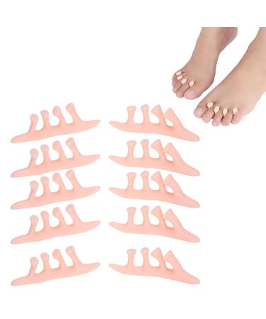 Bunion Corrector - 5 Pairs Toe Separators for Women | SEBS Hammer & Mallet Toe Relief - Buy Online on GoSupps.com