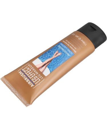 LEG MAKEUP EASY APPLICATION LONG LASTING LEG HIGHLIGHTER FOR STAGE WEDDINGS GOLDEN BROWN 118ML - Buy Online on GoSupps.com