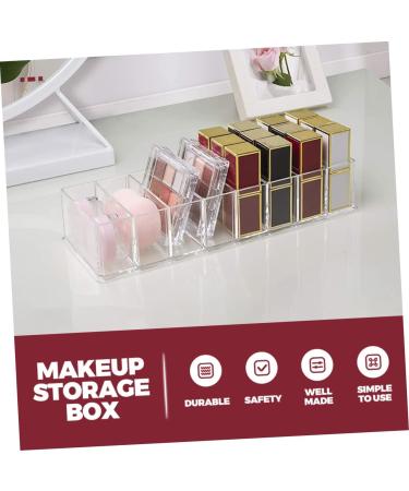 FOMIYES 3pcs Box Makeup Storage Box Cosmetics Rack Tuba Stand Eyeshadow Display Rack Cosmetic Rack Blush - Buy Online on GoSupps.com