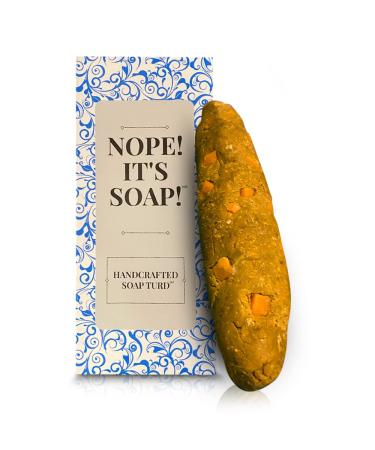 Fake Poop Soap - Handcrafted Gag Gift & Prank Soap for Men Kids & Adults - Realistic Turd Bar Vanilla Scented - Buy Online on GoSupps.com