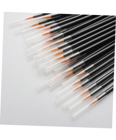 FOMIYES 100pcs Liquid Eyeliner Fine Eyeliner Brush Eye Makeup Tools Makeup Brush With Hat Auxiliary - Buy Online on GoSupps.com