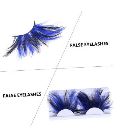 ABOOFAN 2 Pairs Stage Makeup Eyelash Halloween Costume Eyelashes False Eyelashes Party Eyelashes Makeup Accessories Women Eyelashes Fake Eyelashes for Women Modeling Clothing Miss - Buy Online on GoSupps.com
