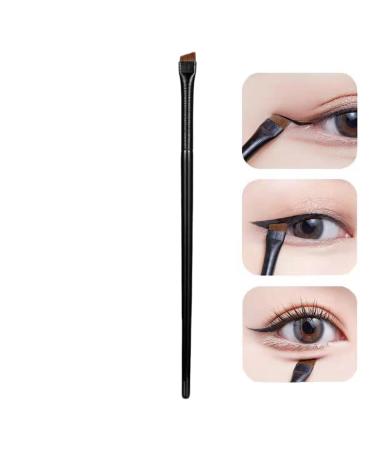 Wpsagek Eye Brow Brush - Thin Eyeliner Brush - Fine Angled Precision Eye Liner Makeup Brush Ultra Thin Eye Brow Slanted Flat Angle Makeup Tool A102