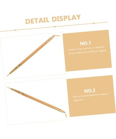 Baluue 3 Pcs Brush Tool. Eyeliner Straight Bent Angled Brush Brush mediumx3pcs As Shownx3pcs - Buy Online on GoSupps.com