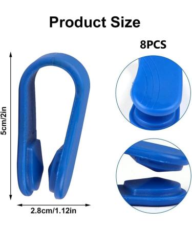 Massage Acupressure Clip Set - 8 Weight Clips for Relaxation & Wellness | Lose Weight with Acupuncture Hand Clips - Buy Online on GoSupps.com