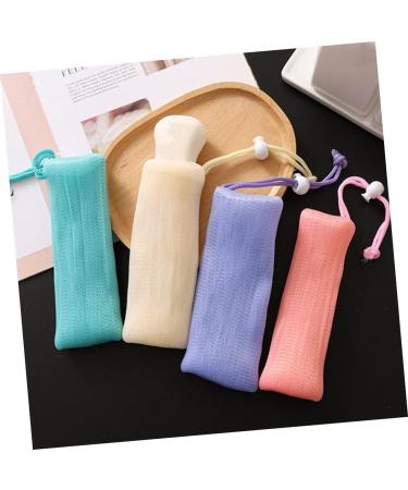 Baluue 6pcs Soap Bag Foaming Net Bath Foaming Nets Bar Soap Scrubber Pouch Soap Savers Pouch Soap Pouch or - Buy Online on GoSupps.com