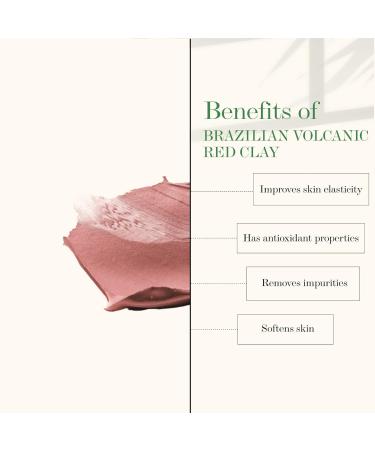 Good Vibes Brazilian Volcanic Red Clay Oil Control Face Scrub (50 g) - Buy Online on GoSupps.com