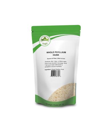 Yogti Whole Husk Psyllium 1 pound 453.59 g (Pack of 1)