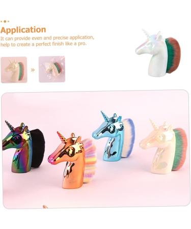 HAPINARY Nail Dust Cleaning Powder Makeup Brush Facial Cleaning Brush Stamping Nail Polish Sunglasses Display Stand Face Cleaner Brush Fingernail Scrub Brush Grip Make up Plastic - Buy Online on GoSupps.com