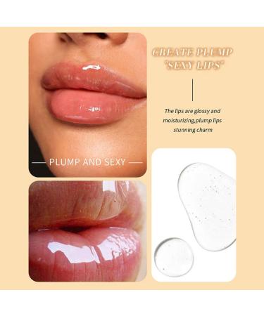 Natural Lip Plumper Serum for Hydration & Fuller Lips - Lip Enhancer Gloss 5ml - Buy Online on GoSupps.com