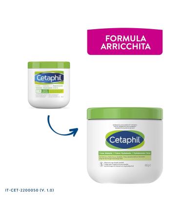 Cetaphil Moisturizing Face & Body Cream 450g | Dry Skin Relief Sensitive Formula 48-Hour Hydration Perfume-Free - Buy Online on GoSupps.com