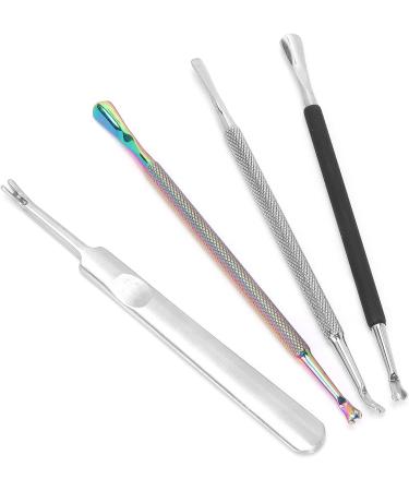 Nail Cleaner Tools Convenience Cuticle Pusher for Professional Salon Home Use for Dead Skin Remover Fork Cuticle Pusher - Buy Online on GoSupps.com
