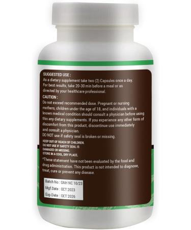 WAY 4 ORGANIC W4O Neem Triple Complex - High-Potency Azadirachta Indica Capsules Neem Leaves Bark Flowers in Ratio (80:10:10) - 180 Capsules 90 Serving 1000 Mg per Serving. Pack of 1. - Buy Online on GoSupps.com