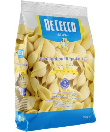 AZIMUTHSHOP PASTA CONCHIGLIONI DE CECCO 500 GR 071780 - Buy Online on GoSupps.com