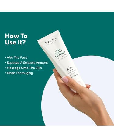 Skincare pH Balanced Hydrating Daily Cleanser - Gentle for All Skin Types Made in Korea - PHA Centella Asiatica & Green Tea Antioxidants - Buy Online on GoSupps.com