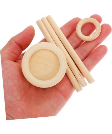 Elevated Aromatherapy Essential Oils Set - Humidifier & Diffuser for Cars & Desktops | Waterless Wood Beige Air Freshener - Buy Online on GoSupps.com