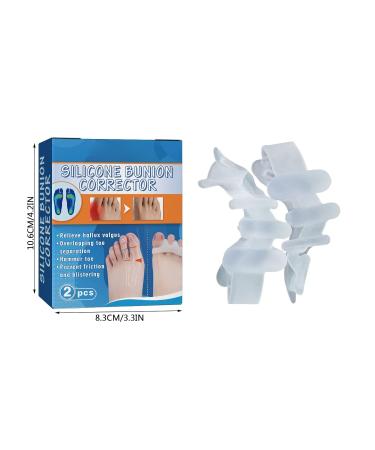 Rechargeable Face Cleansing Brush + Bunion Guard & Corrector Set for Pressure Relief - Gel Toe Splitter & Protector for Bent Toes - Amazing Beauty - Buy Online on GoSupps.com