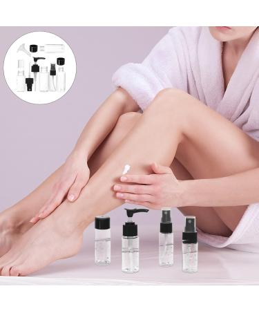 FRCOLOR Plastic Containers Empty Pump Bottle Refillable Cosmetic Containers Travel Makeup Dispenser Bottle for Shampoo Body Wash Moisturizer Face Cream Liquid Soap Travel Toiletries - Buy Online on GoSupps.com