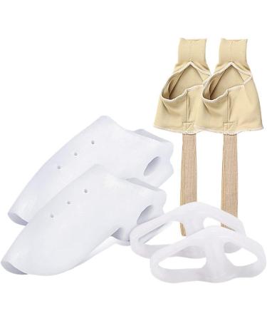 Orthopedic Toe Separator Corrector Set - 6 Pack for Men & Women - Non-Surgical Hallux Valgus Correction & Big Toe Straightener - Relief for Babies' Feet - One Size - Buy Online on GoSupps.com