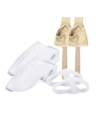 Orthopedic Corrector Set - Toe Separator for Men & Women - 6 Pack Big Toe Straightener - Non-Surgical Hallux Valgus Correction - Relief Dry Heel Cream - One Size - Buy Online on GoSupps.com