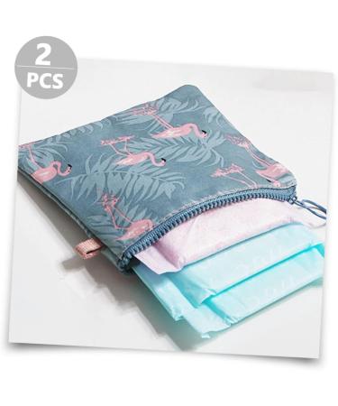SEWOART 4pcs Sanitary Napkin Storage Bag Travel Pouch Set - Organizer for Sanitary Pads & Tampons - Buy Online on GoSupps.com