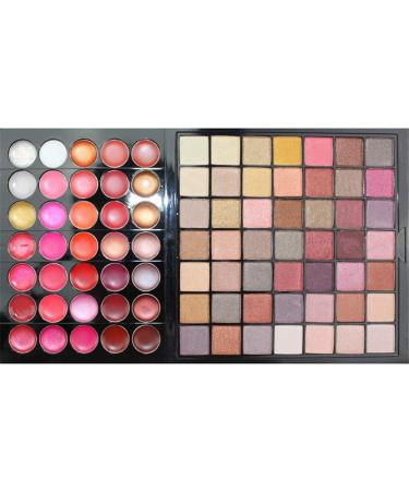 Shop Laemalls 177 Colors Cosmetic Makeup Box - Professional Beauty Case for Eyeshadow Lip Gloss Rouge & More | Perfect Gift Set - Buy Online on GoSupps.com