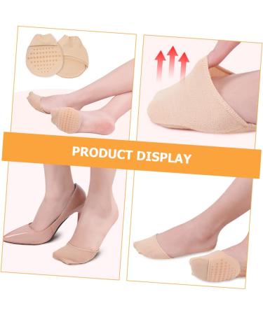 FRCOLOR 12 Pairs Forefoot Socks Semi-Seamless Socks High Heel Shoes for Women Dance Socks Forefoot Socks for Women Sweat-Absorbing Forefoot Padding Invisible Half Socks - Buy Online on GoSupps.com