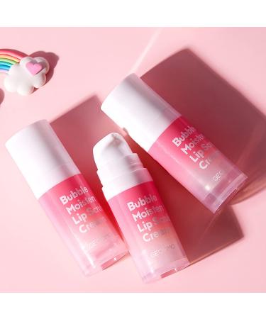 GECOMO Lip Scrub: Bubble Gentle Exfoliation, Lip Polish & Exfoliator for Natural Tender Lips - Anti Peeling Lip Mask, Professional Essential Lip Care Product - Best Cute Small Gift - Buy Online on GoSupps.com