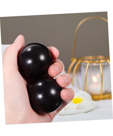 Buy Tovinanna 2-Piece Wooden Massage Balls - Handheld Chinese Stress Relief Handballs - Buy Online on GoSupps.com
