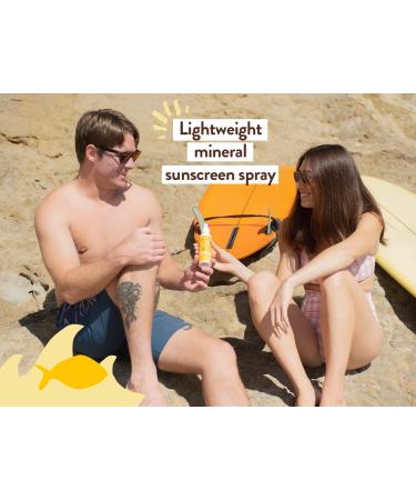 Babo Botanicals Swim & Sport Mineral Sunscreen Spray SPF 30 with Natural Zinc Oxide | Face & Body | Dermatologist Tested, Cruelty-Free | 2 oz - Buy Online on GoSupps.com
