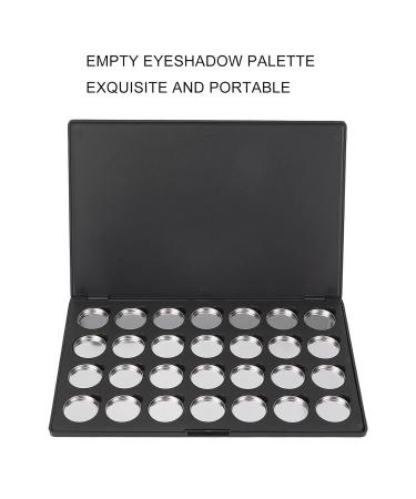 Buy Empty Magnetic Palette - Portable DIY Makeup Pallet with Round Metal Pan for Blush & Mermaid Eyeshadow - Perfect for Customization - Buy Online on GoSupps.com