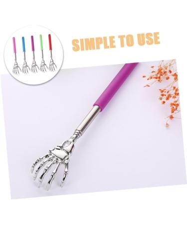 Beavorty 5-Pack Tail Scrapers - Portable Back Scratcher & Itching Massage Tool with Long Handle for Easy Relief - Buy Online on GoSupps.com