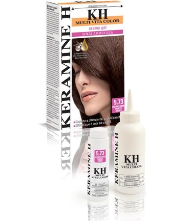  Keramine H Keramine H Castano Light Tobacco Gel Cream 3 x 110 ml Total 330 ml - Buy Online on GoSupps.com