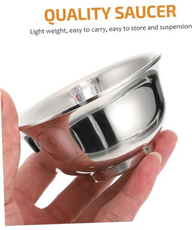 Skisuno Impact Bowl - Stainless Steel Razor Shell Container for Men | Rustproof Shaving Cup & Foam Soap Holder | Ideal Facial Cleaning Towels & Beard Care - Buy Online on GoSupps.com