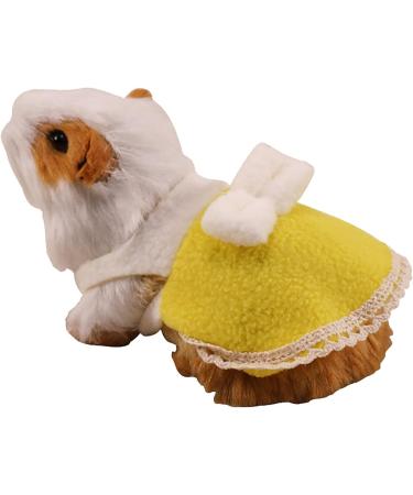 Ywstyllelty Winter Dog Coat for Chihuahua - Princess Strawberry & Pineapple Pet Clothing - XS Black/Yellow #1 - Buy Online on GoSupps.com