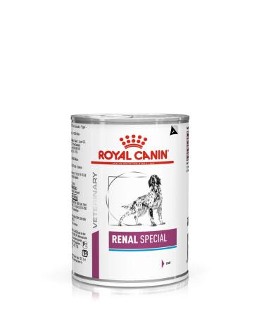 Royal Canin Veterinary RENAL Special Mousse | 12 x 410 g | Complete dietetic food for adult dogs | Support of renal function in cases of chronic renal failure