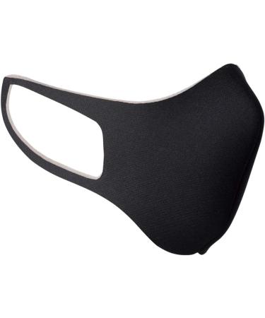 Fidusecure 3-Layer Reusable Face Mask | Washable Water-Repellent Available in 3 Sizes & 2 Colors | Black - Buy Online on GoSupps.com